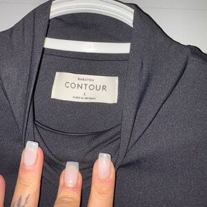 Babaton Contour Charcoal Top